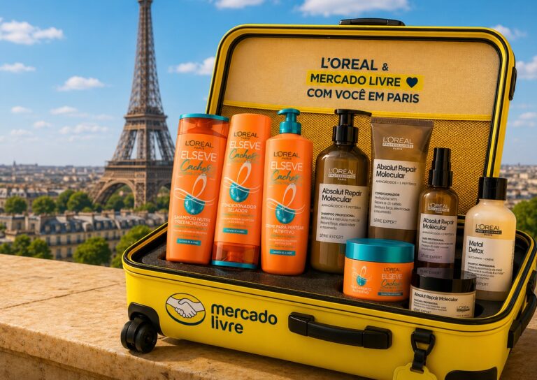 Mercado Livre e L’Oréal anunciam competição que levará criadores a Paris