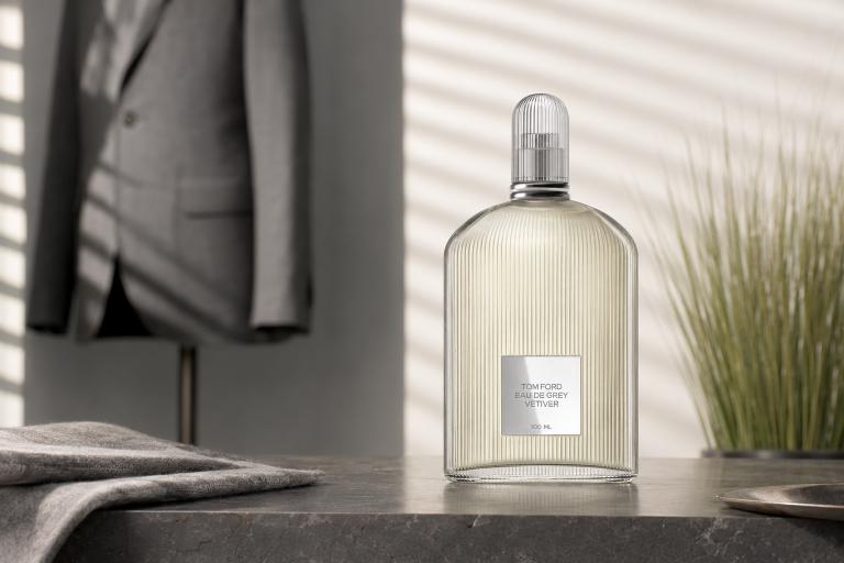 Eau de Grey Vetiver, novo perfume de Tom Ford, chega ao Brasil