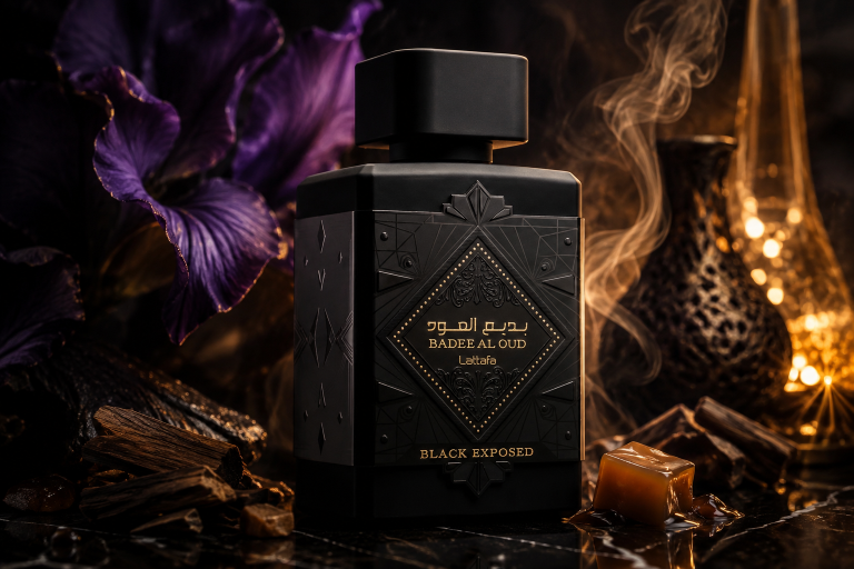 Lattafa lança Black Exposed com cacau, olíbano e baunilha