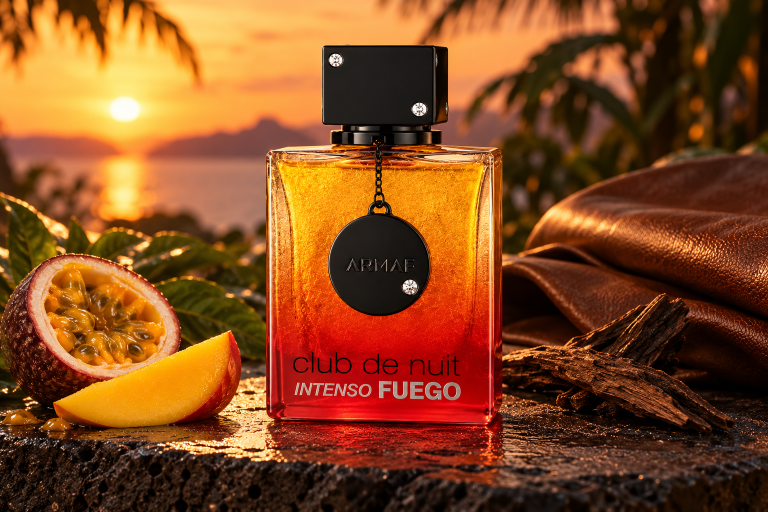Armaf lança Club de Nuit Intenso Fuego com frutas tropicais e couro