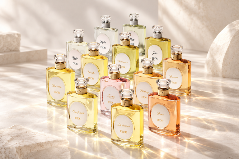 Dior relança 4 perfumes masculinos dos anos 80, 90 e 2000