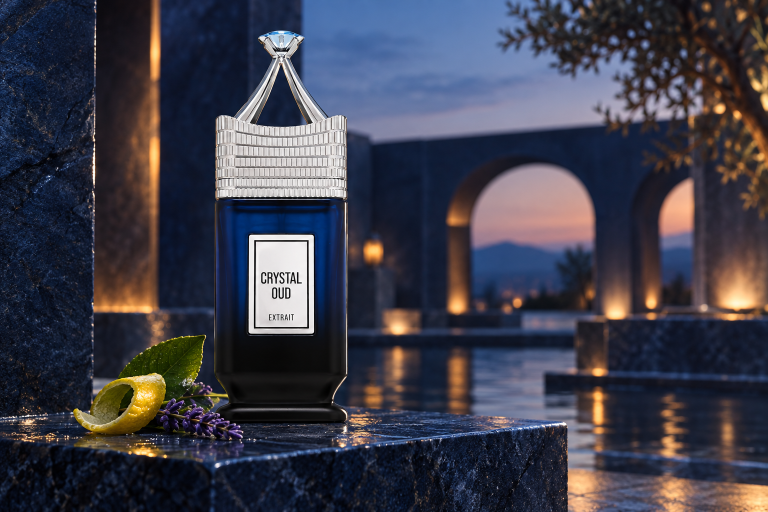 French Avenue apresenta Crystal Oud com cítricos, lavanda e madeiras
