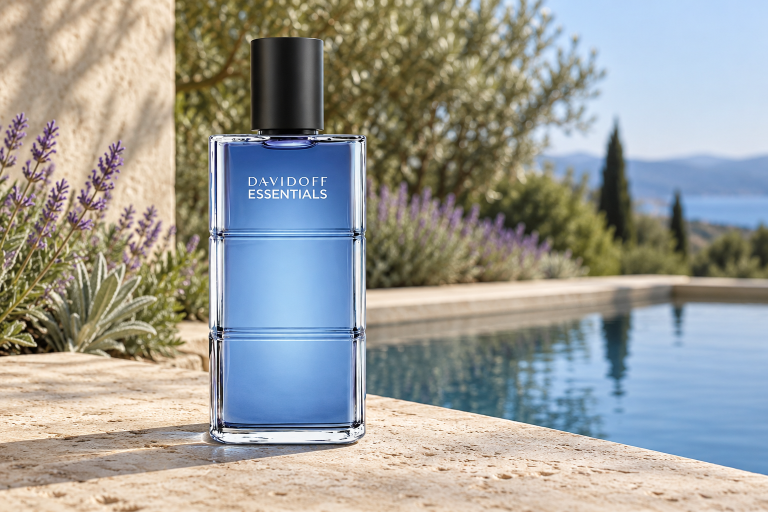 Davidoff lança Essentials Blue, combinando notas cítricas e lavanda