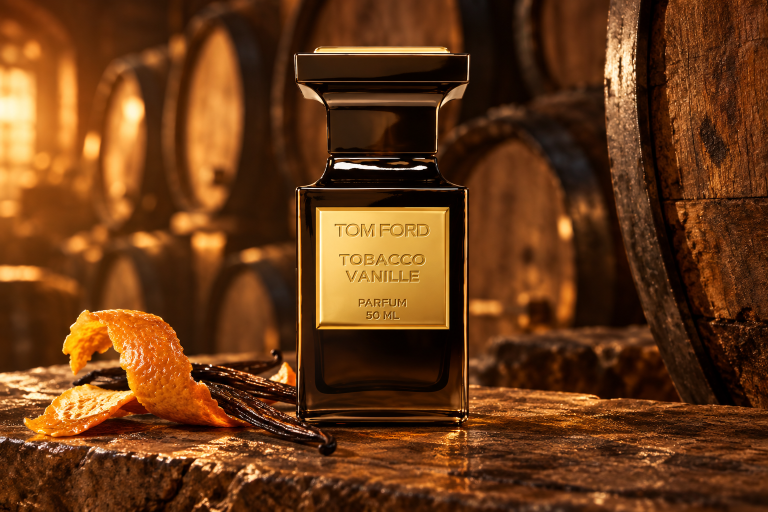 Tom Ford lança Tobacco Vanille Parfum com whisky e carvalho